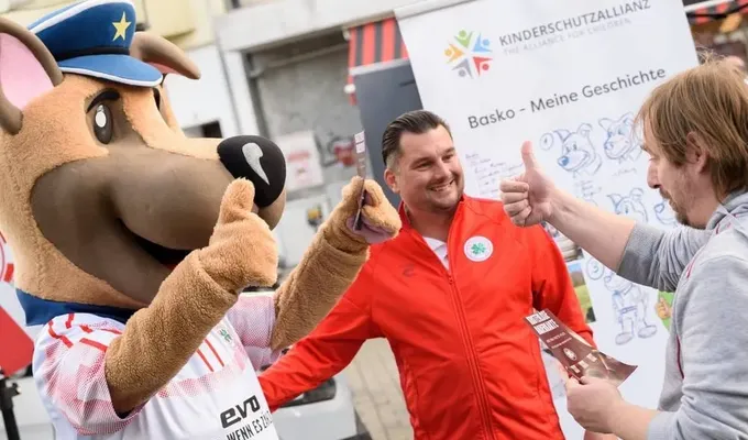 Rot-Weiße Ader informiert auf dem Osterfelder Stadtfest